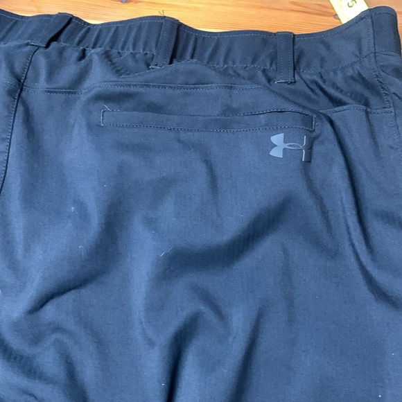 Under Armour Mens Heat Gear Navy Blue Shorts Size 44 - Picture 10 of 10